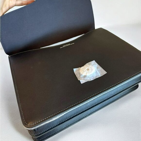 Coach Authentic Black Tabby Shoulder Bag 30 Silver Hardware NWT - Picture 8 of 15